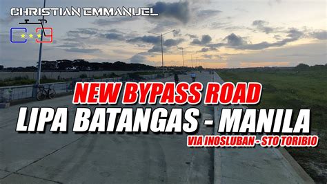 Manila to Lipa City drive .